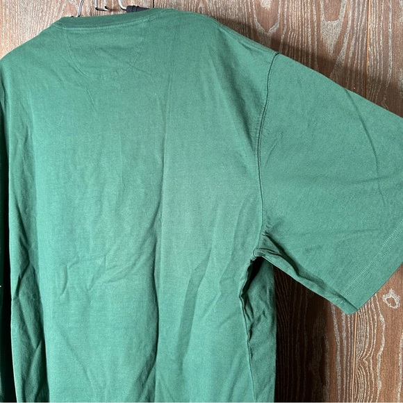 Duluth Trading Company Men 2XL Short Sleeve TShirt Relaxed Fit Longtail T Green - Picture 7 of 7
